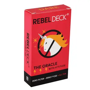 60Cards Rebel Deck Tarot Deck Fortune Telling Game Card Divination Fate Party Family Board Game Juegos De Mesa Card Games Tarot Card Decks