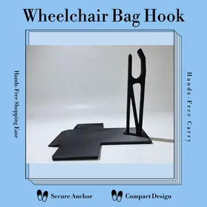 Wheelchair Grocery Bag Hook – Hands-Free Carrying Aid for Wheelchairs