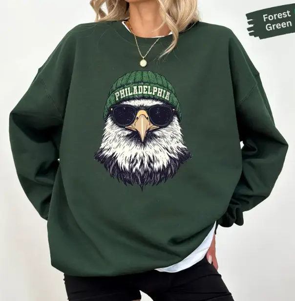 Philadelphia Sweatshirt, Football Sweatshirt,  Philadelphia Sport Gear
