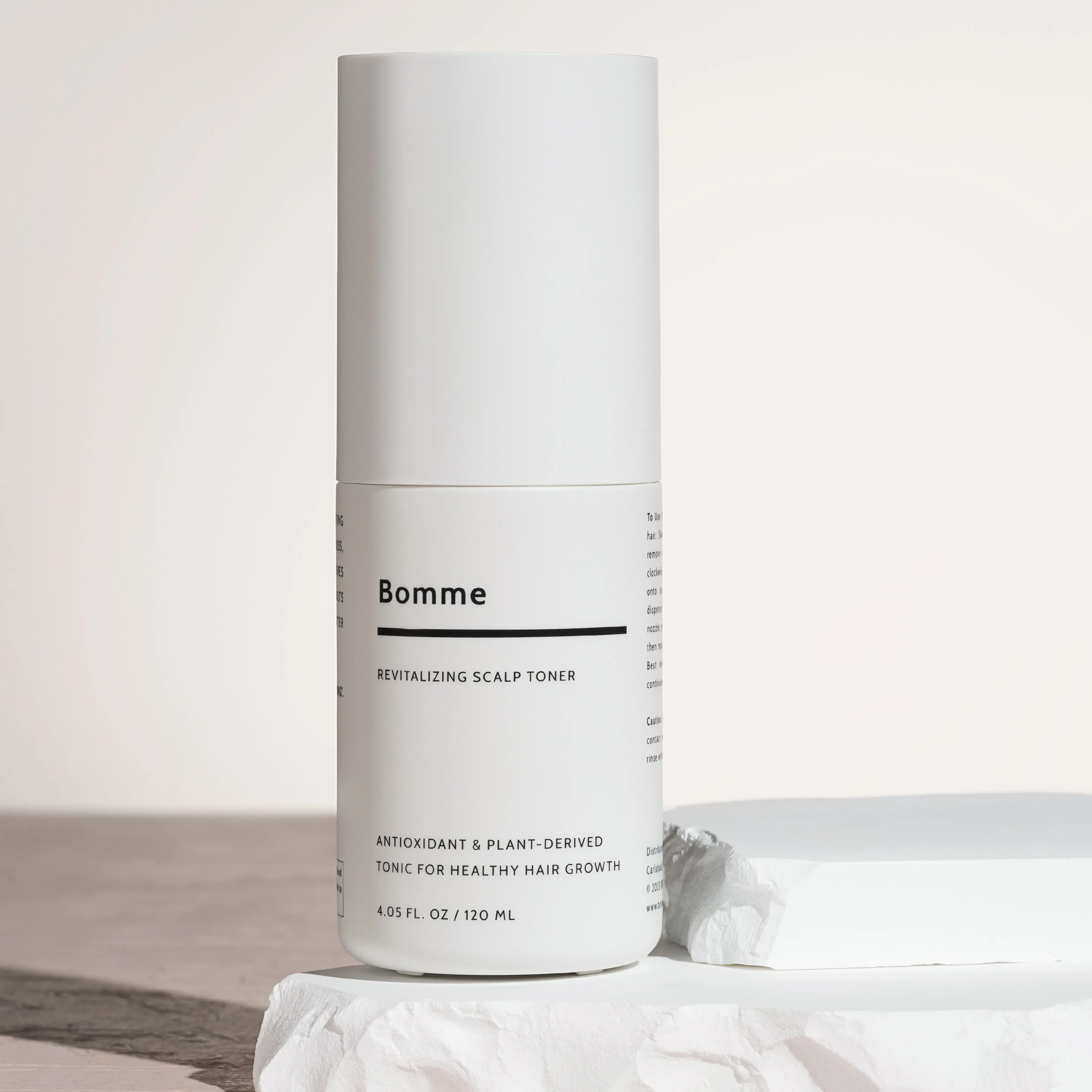 Bomme Revitalizing Scalp Toner 120 ml — Lightweight Antioxidant Plant-Based Haircare for Men & Women