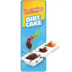 Lunchables Snack Time Favorites – S’mores Dippers & Dirt Cake – Fun, Sweet & Portable Snacks – 1, 2, 3, 6, or 12-Pack Options
