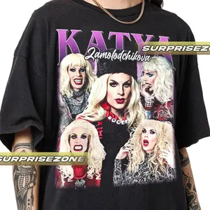 Katya Zamolodchikova American drag queen Unisex Softstyle Vintage Shirt, Gift For Woman and Man Unisex T-Shirt