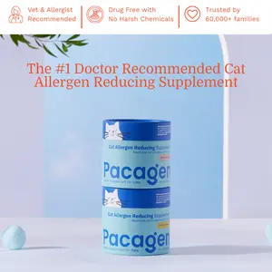 Cat Allergen Reducing Supplement - Removes 98% of Active Cat Allergens - Allergist Recommended Cat Allergen Reducing Supplement - Removes 98% of Active Cat Allergens - Allergist Recommended