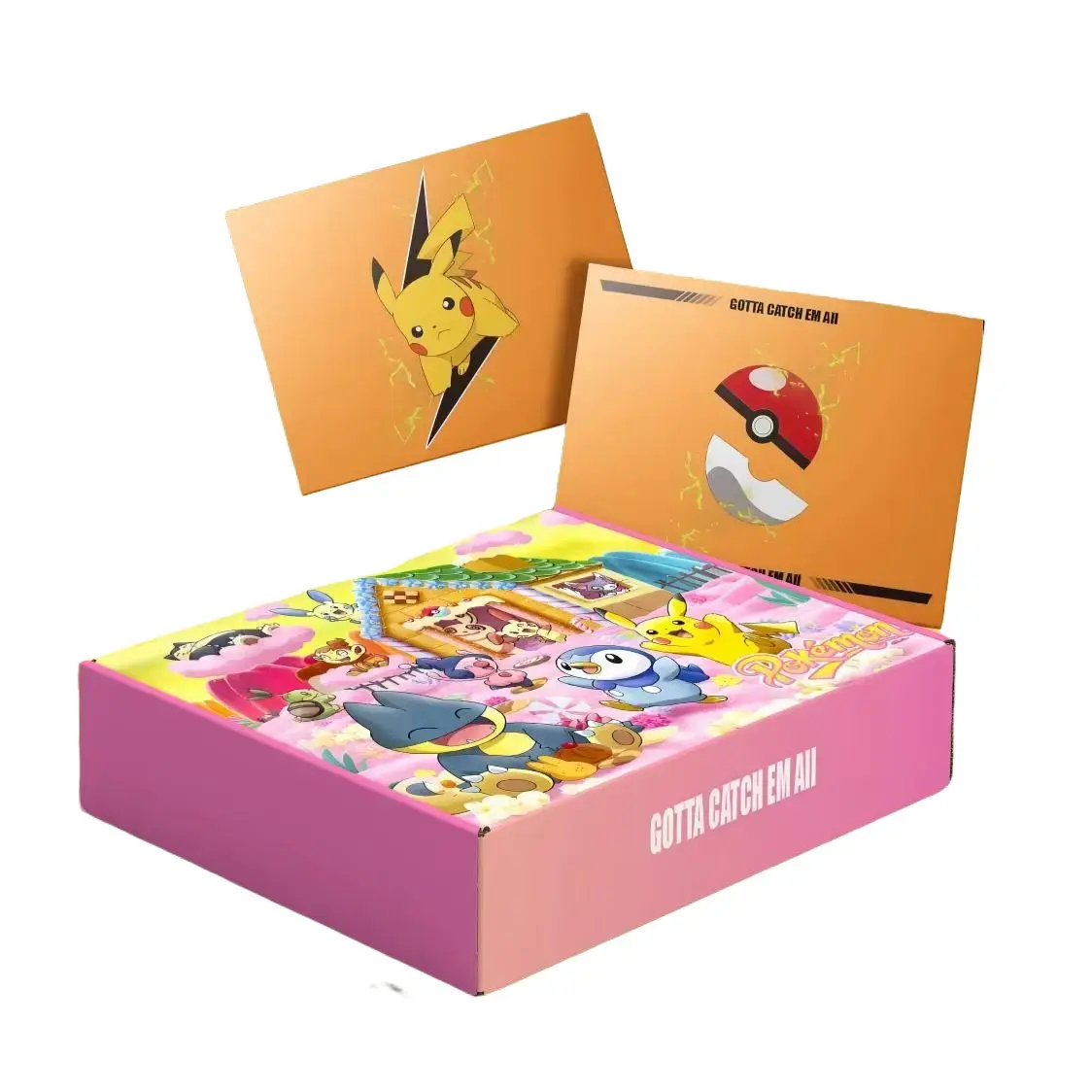 【Pokemon】Gatefold stamp Collectible Card