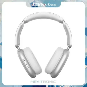 WENTRONIC Y02 Over Ear Headphones - Wireless Bluetooth, Hybrid Active Noise Cancelling, 60H Playtime, Hi-Res Audio, Foldable, Soft Earpads, Waterproof, Built-in Mic for iOS/Android/PC, Noise Cancelling Headphones for Phone Call