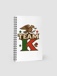 Team K Mexico Spiral Notebook