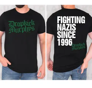 Dr0pkick Murphys Retro Shirt, Fighting Nazis since 1996 Shirt