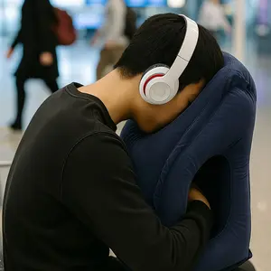 NapNook Inflatable Travel Sleep Pillow