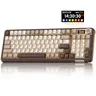 Solakaka A99 Pro Wireless Mechanical Keyboard, Tri-Mode Bluetooth 2.4G USB-C, Hot Swappable RGB Backlit Gaming Keyboard with Numpad, LCD Screen & Knob Custom Keyboard summerwins