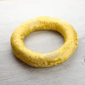 Large Gold Singing Bowl Ring Cushion