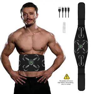 ABS Muscle Stimulating Toner, Muscle Stimulator To Promote Muscle Growth, Abdominal Shaping Belt, Sports Fitness Waist, Suitable for Men and Women