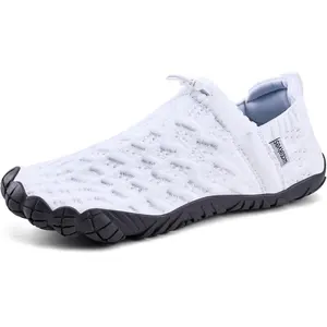 WateLves Barefoot Water Shoes Women Men Beach Breathable Walking Shoes Anti Slip Wide Toe Minimalist Zero Drop Sneakers for Travel Hiking Yoga