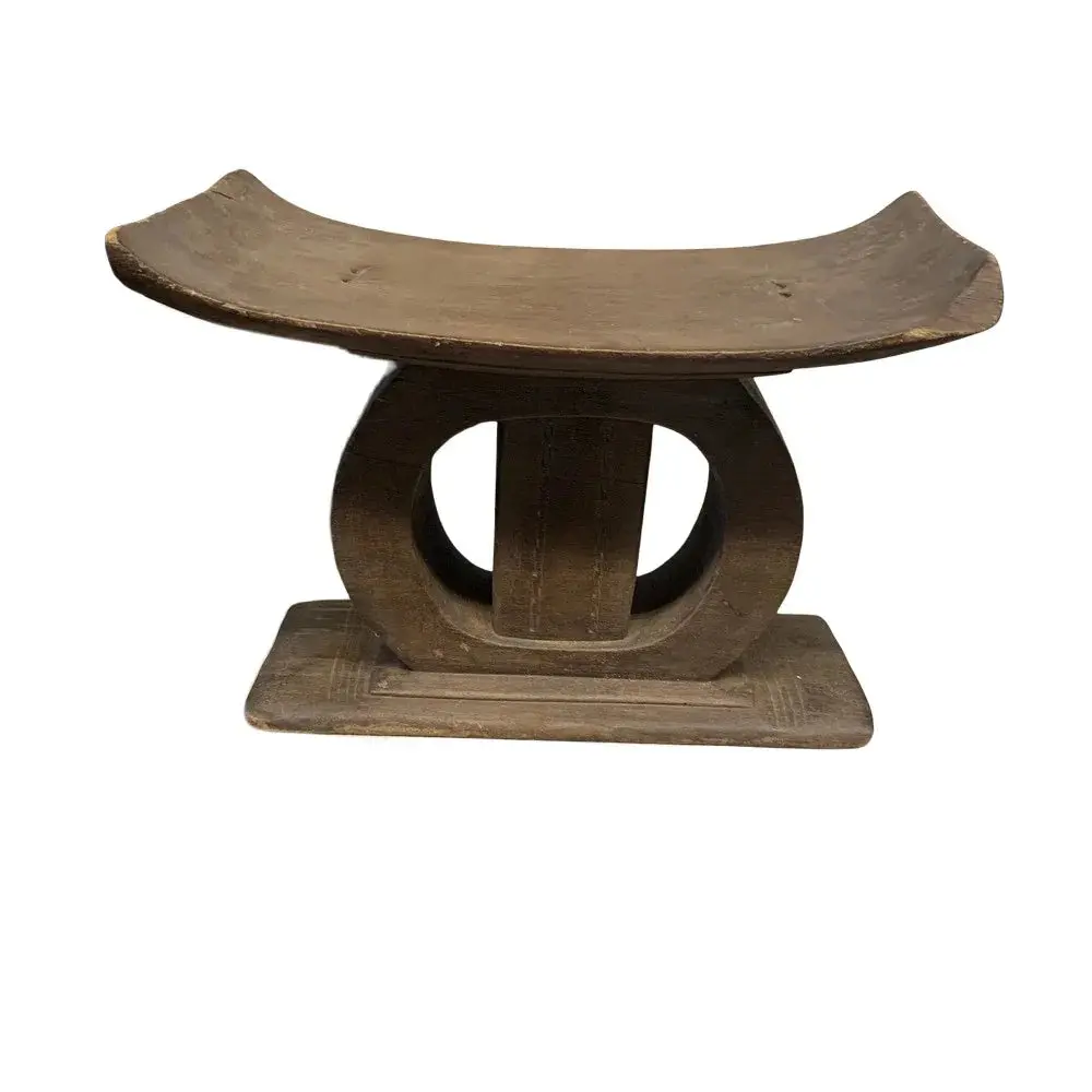 Vintage Wooden Ashanti Stool Vintage Wooden Ashanti Stool