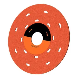 5pcs 3.94in Diamond Saw Blades 45 Degree Chamfer Ultra-Thin Sawblades for Cutting & Grinding Tile Marble Multi-Purpose Disc Orange