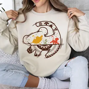 The Lion King Simba Timon Pumbaa Shirt, Hakuna Matata T-Shirt, Lion King Animal Kingdom Sweatshirt, Safari Sweater