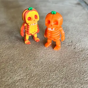 2-2 in 3D Decorative Variety Pumpkin Skeleton