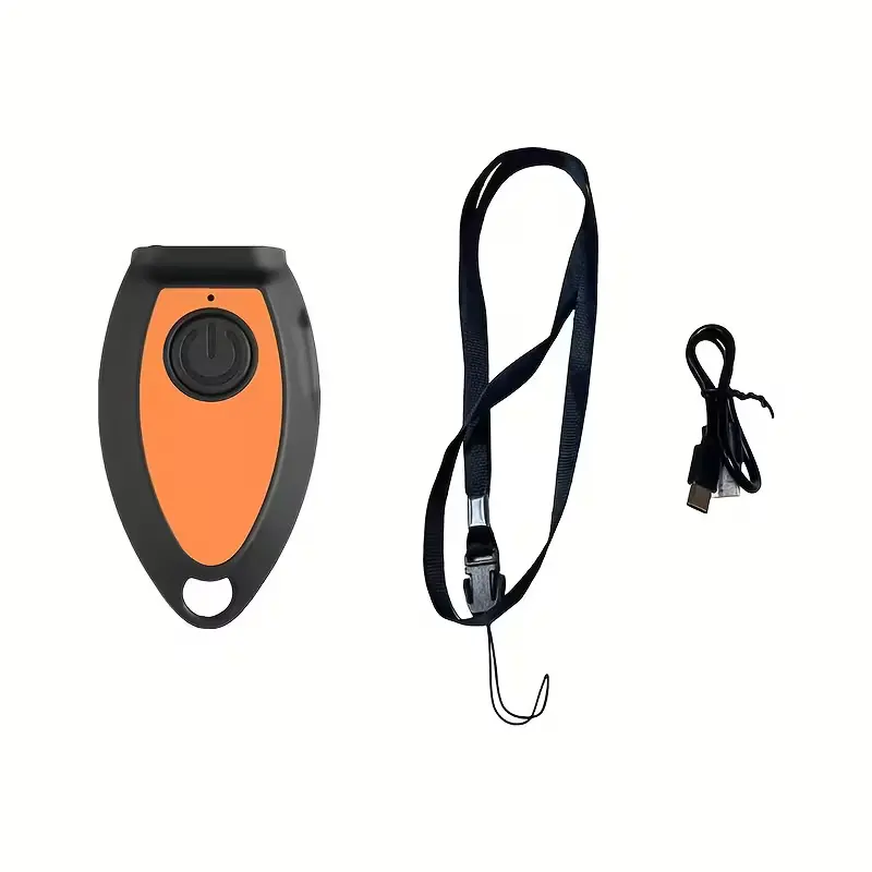 Soundwave technology Dog Repeller USB Rechargeable Bark Control Device Portable Bark Stopper Dog Training Device Handheld Anti-Barking Device with LED Flashlight for Indoor Outdoor Walking, Travel & Home Use Dog Repeller Device