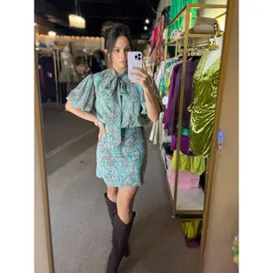 Paisley Mini Dress