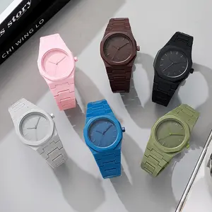 Multi-Color Plastic Case, 30m Water Resistant, Men's Quartz Watch, with FREE Box Watches sport  watches