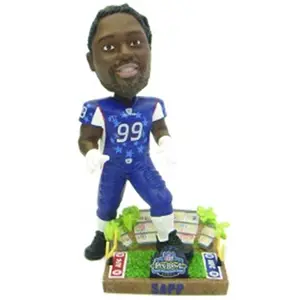Tampa Bay Buccaneers Warren Sapp 2003 Pro Bowl 8" Tall Limited Edition Handcrafted Bobblehead, Sports Collectible Tribute Item