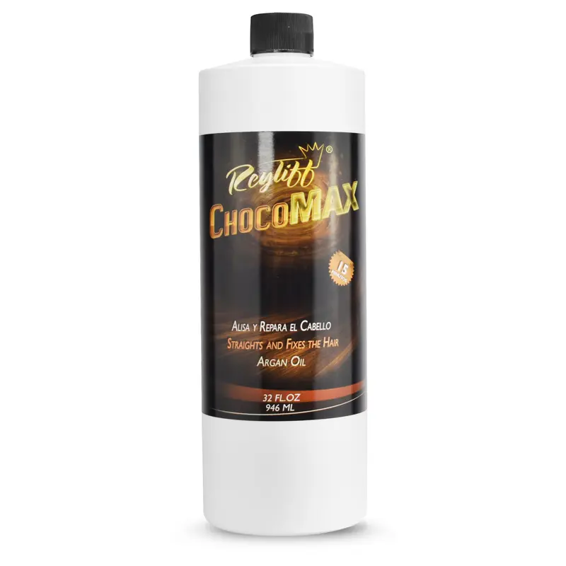 Chocomax Brazilian Keratin Treatment 32 oz Super Fuerte - Restores Repairs Damaged Hair with Argan Oil for 6 to 8 Months