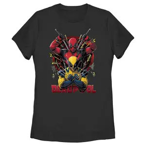 Women's Marvel: Deadpool & Wolverine Classic Poses T-Shirt