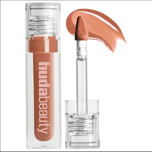 HUDA BEAUTY  Faux Filler Shiny Non-Sticky Lip Gloss 0.13 oz / 3.9 mL