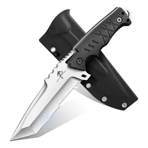 Purple Dragon Outdoor knives - G10 Handle, Ideal for Camping,Nice Christmas Gift