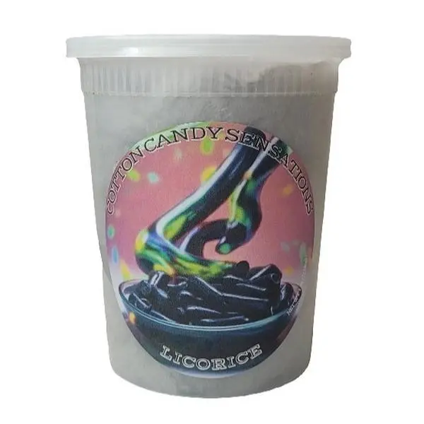Licorice Gourmet Cotton Candy - Cotton Candy Sensations 200+ Flavors