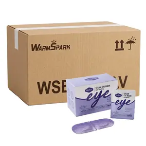 WarmSpark Steam Eye Mask for SPA, Sleep, Dry Eyes, Eye Massage for Fast Relief (360 PCS Bulk Sale)