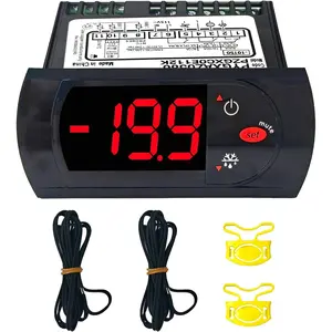 115V Digital Temperature Control Thermostat with Temperature Sensor Probes, Fits for BMR-23-F BMR-49-F IR33F0AHA0 IR33FOAHAO PYGXAZ0586 IMGX1J0563 17819471