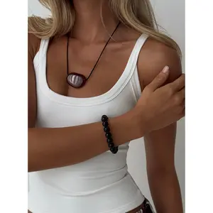 Orlynn Beaded Bracelet Black