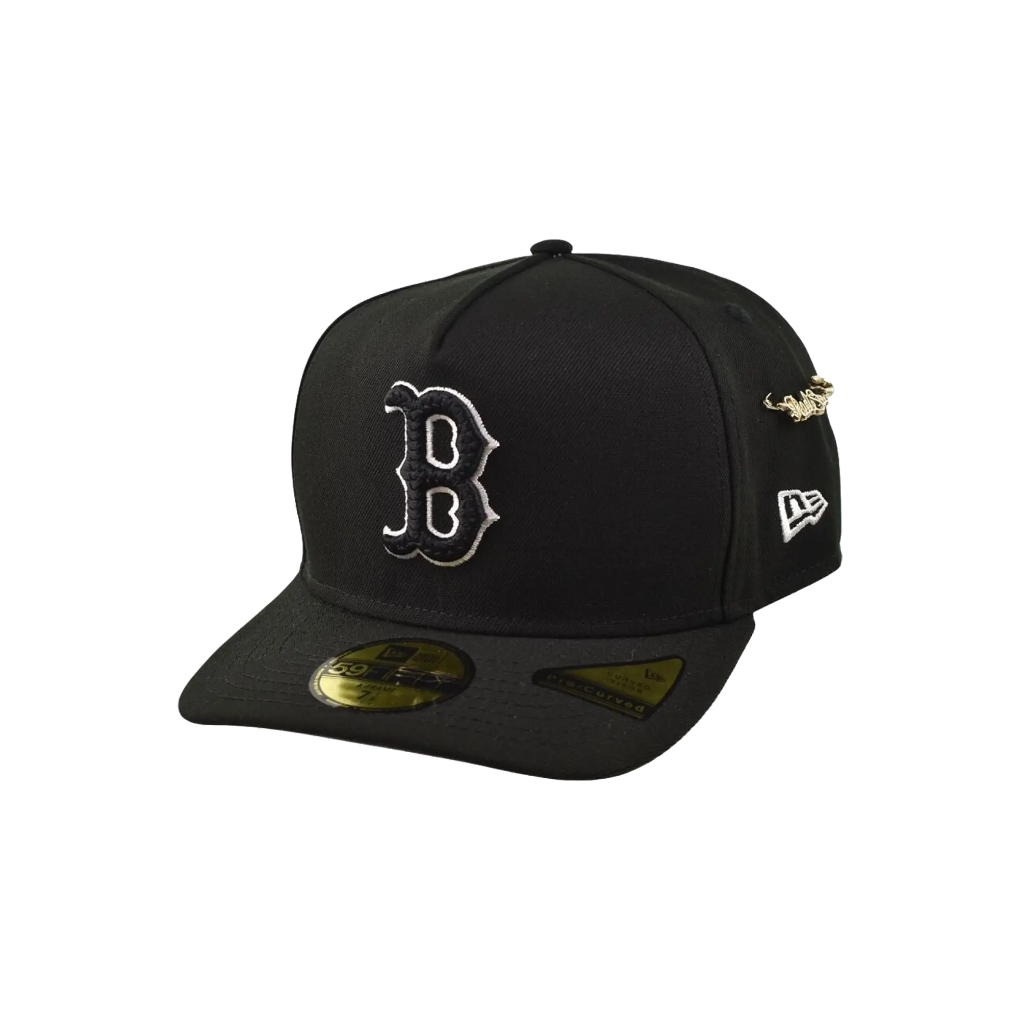 59FIFTY Boston Red Sox Fitted Hat "Script Safety Pin" 60668859
