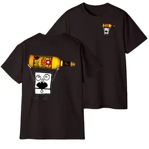 Doodlebob Mallort 2 Sided T-Shirt, Funny drinking shirt, summer shirt for Men and Women