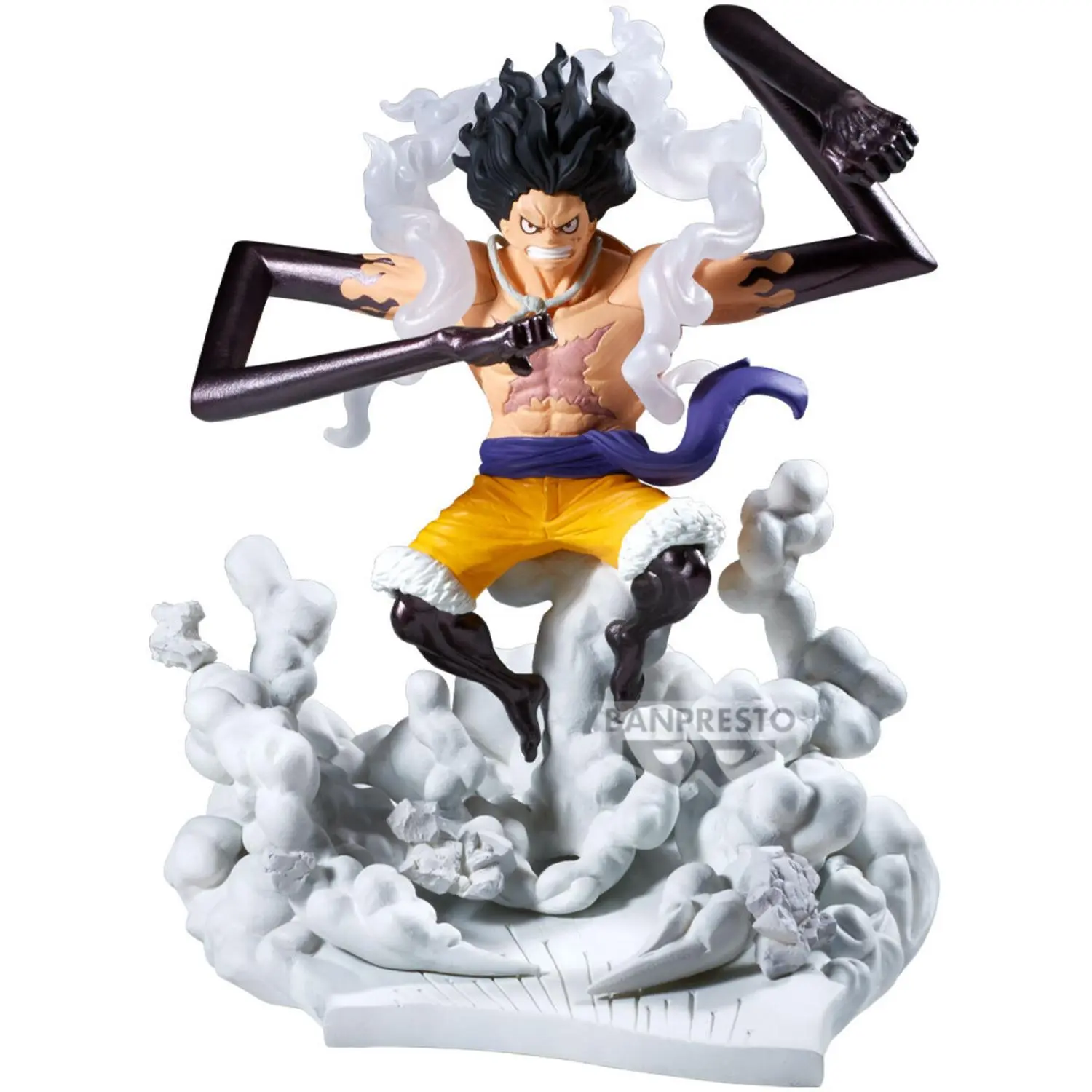 Banpresto One Piece Senkozekkei Monkey.D.Luffy Gear4 Statue  [COLLECTIBLES] Vinyl figurine/statue
