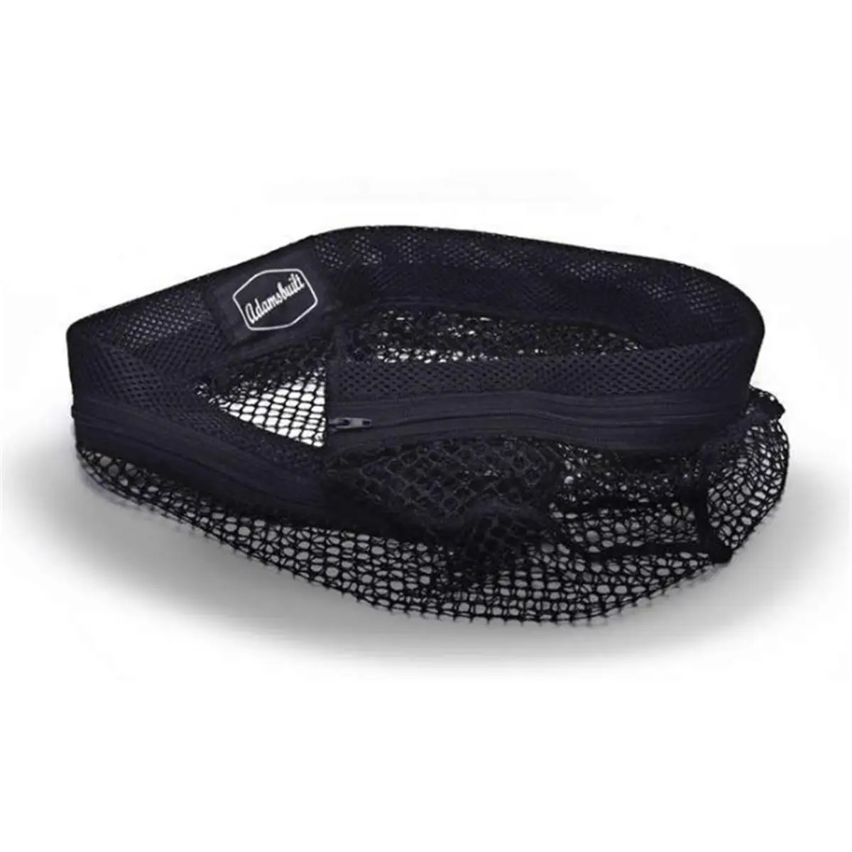 Adamsbuilt Rubberized 19 In. Trampoline Replacement Net, Easy On/Off, Zips On to Frame, Fits Most Hoop Frames, Tear Drop Hoop Size, 12 X 6 3/4 X 2 In, No
