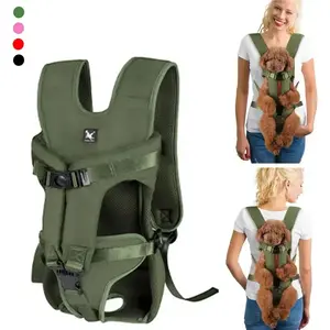 Pet Backpack Carrier For Cat Dogs Front Travel Dog Bag Carrying For Animals Small Medium Dogs Bulldog Puppy Mochila Para Perro