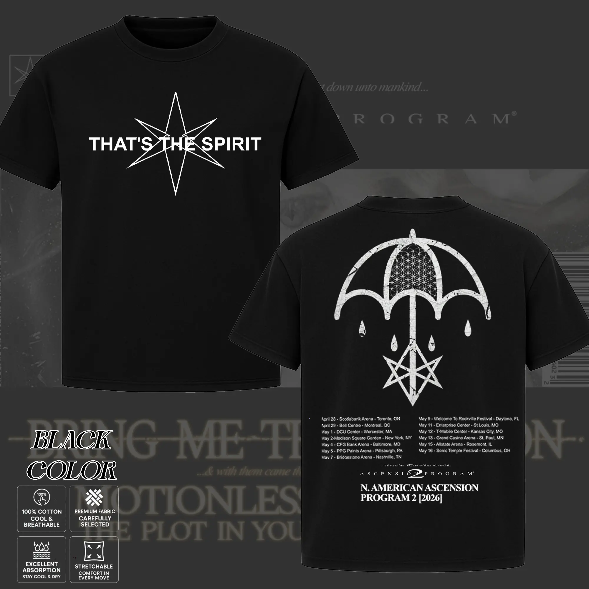 COLLECTION] Bring Me The Horizon North American Tour T-Shirt