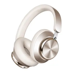 Wentronic Y03 Bluetooth Headphones Wireless Active Noise Cancelling Over Ear Headphones 48 Hours Playtime High Sound Quality 6 EQ Music Mode Headphones with Soft Ear Cushion - Starlight