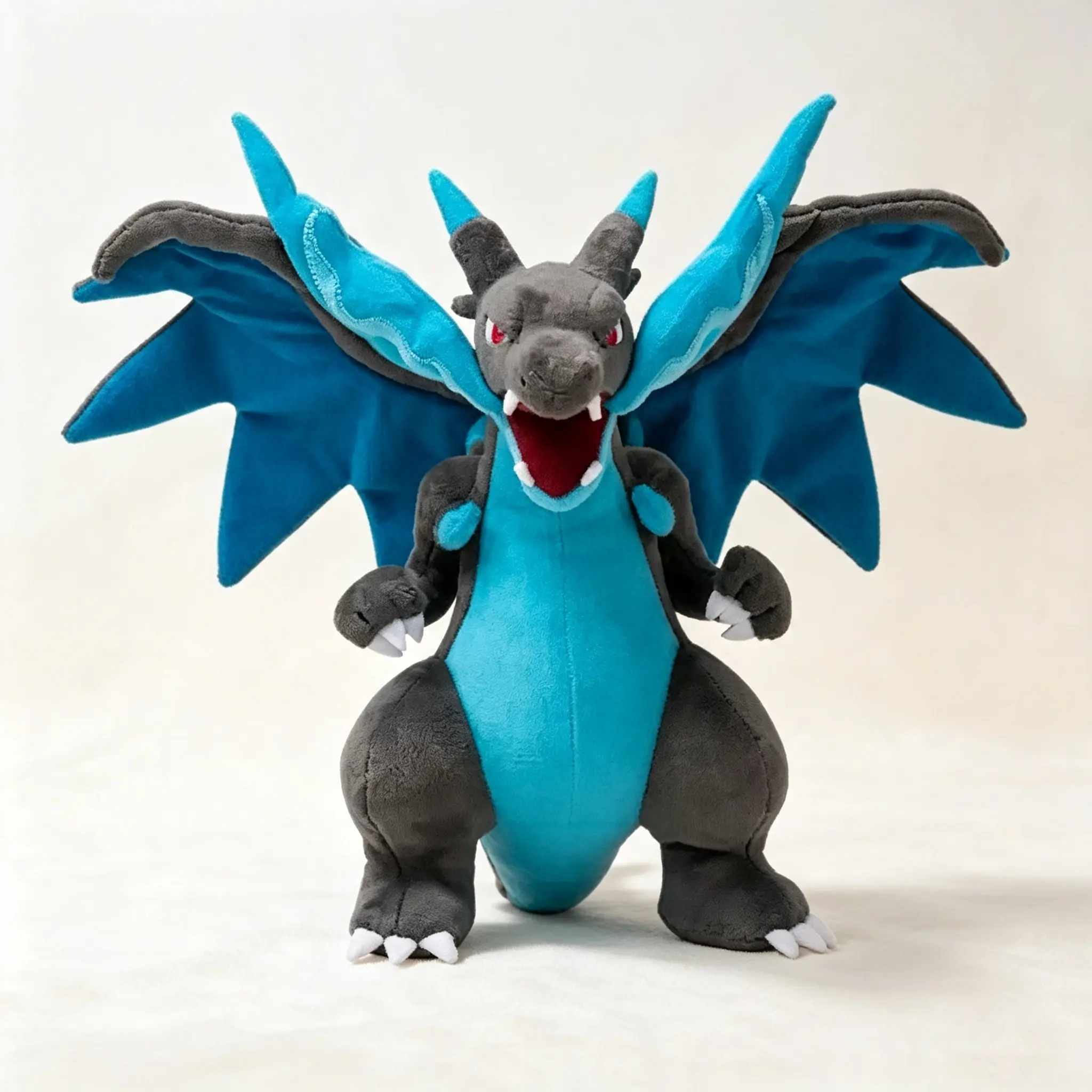 9 Inch Mega Charizard X Plush Toy