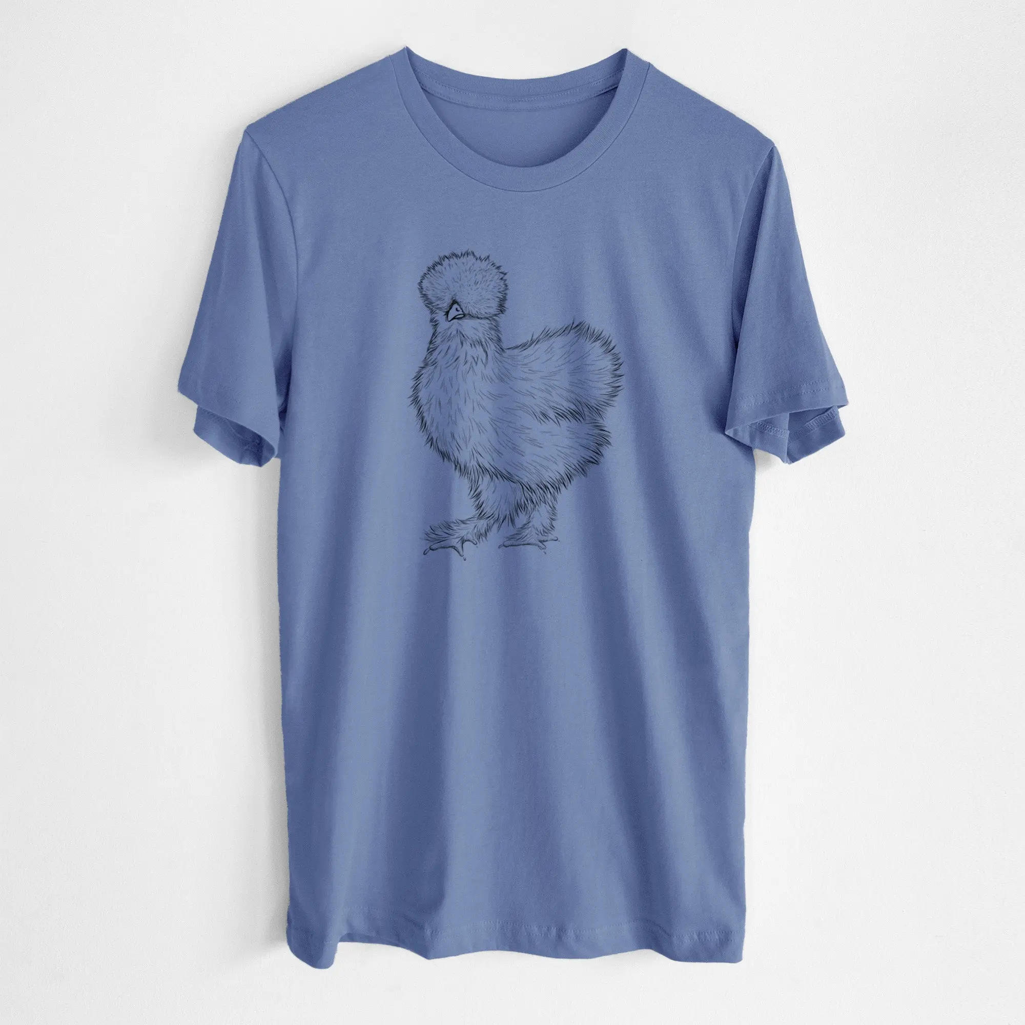 Silkie Chicken - Lightweight 100% Cotton Unisex Crewneck