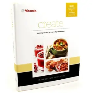 USED-VitamixCreate Recipe Book with Chef Michael Voltaggio Instructional DVD for Professional Series 300 Machines by Vitamix (Hardcover)