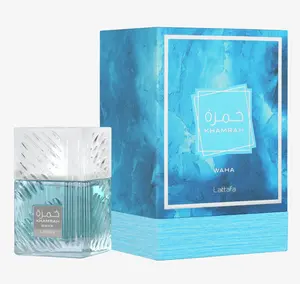 Lattafa Khamrah Waha for Men and Women Eau de Parfum Spray 3.4 Oz Perfume Cologne Fragrance Fresh Aquatic Citrus Vanilla