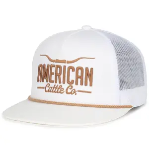Longhorn Hat 5-Panel Flat Bill