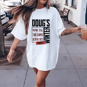 Doug's Winter Party T-Shirt Limited Edition for February 15th Short Sleeve T-Shirt, Gift For Him, Gift For Her, Classic Styles