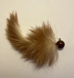 5 PACK – Ginger 1/4 oz Twitching Jigs (Salmon, Steelhead, Bull Trout, Trout)