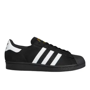 adidas Mens Superstar Adv Skate Skate Sneakers Shoes - Black
