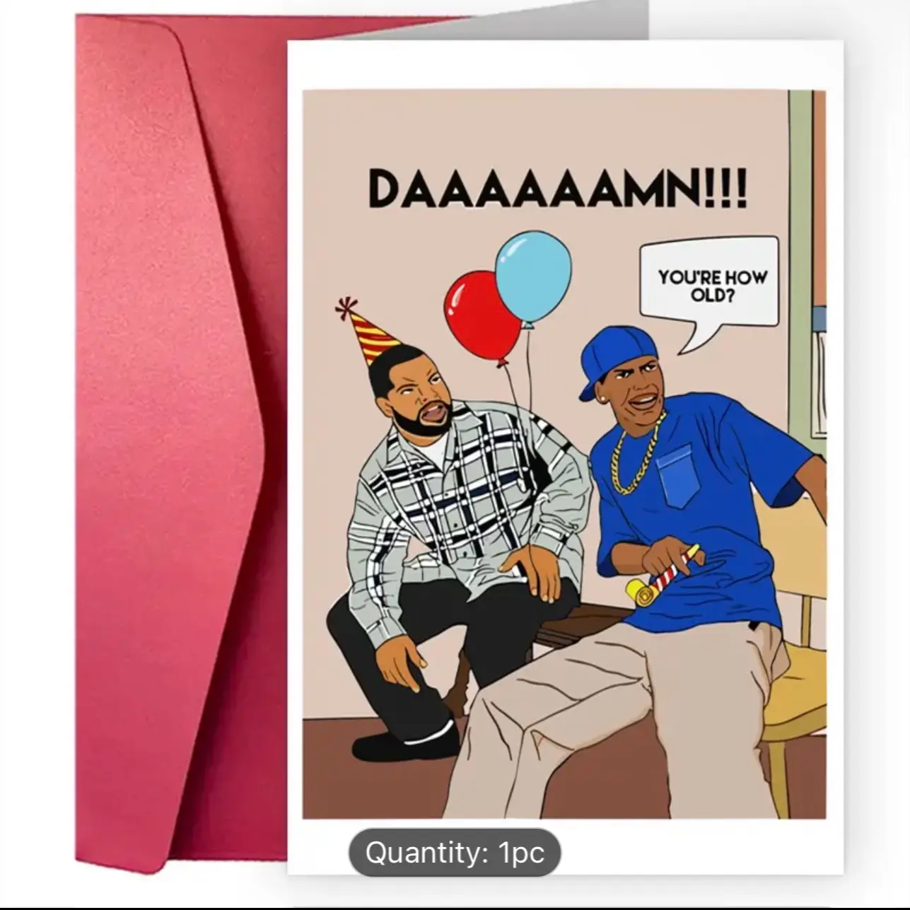 Friday funny birthday card Friday funny birthday card