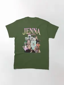 Jenna Marbles Collage - Pink Variant T shirt ~ Unisex Apparel Relaxed Fit Printed In The Usa Clothing
