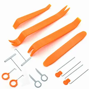 Plastic Auto Dismantle Tools Kit Car Radio Door Clip Panel Trim Dash Audio Removal Installer Pry Kit Refit Set